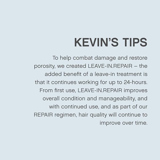 KEVIN.MURPHY LEAVE-IN.REPAIR - Keratin Hair Treatment - For All Hair Types - Damaged Hair Repair - Heat Protectant for Hair - Cruelty Free Hair Care - 200 mL / 6.7 fl oz