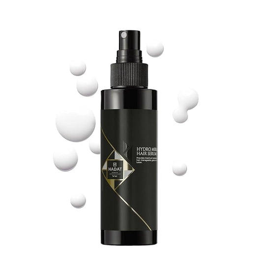 HADAT Hydro Miracle Hair Serum – Heat Protectant for Frizz Control, Shine & Detangling – Made in Israel – Sulfate & Paraben Free – For All Hair Types – 3.70 fl oz