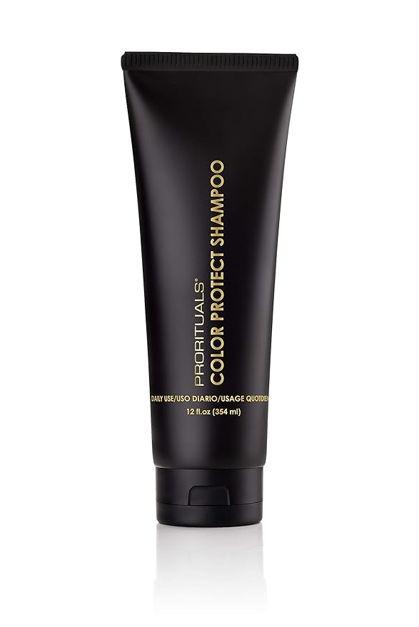 Prorituals Color Protect Shampoo for Color Treated Hair - Natural, Colored Safe Shampoo for Women & Men, Sulfate Free, 12 fl oz
