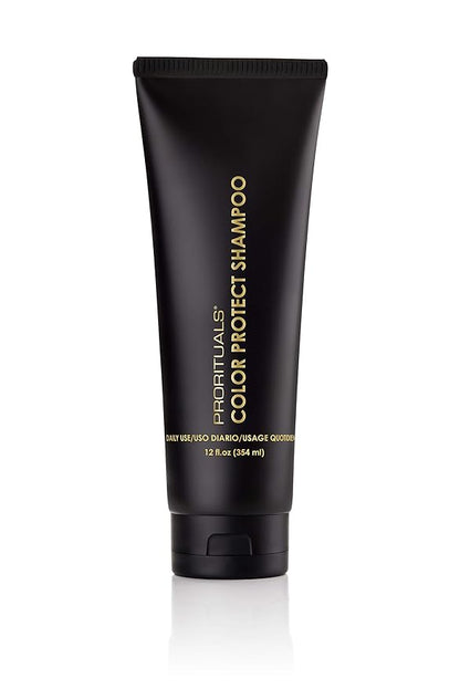 Prorituals Color Protect Shampoo for Color Treated Hair - Natural, Colored Safe Shampoo for Women & Men, Sulfate Free, 12 fl oz