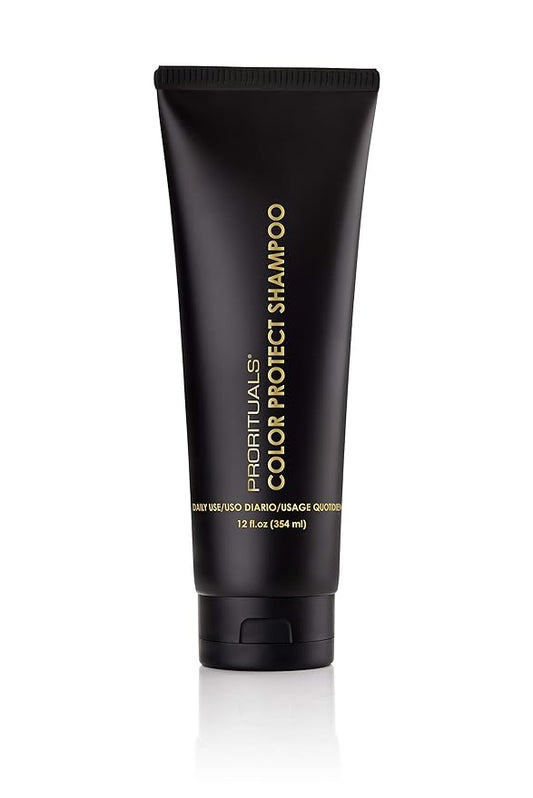 Prorituals Color Protect Shampoo for Color Treated Hair - Natural, Colored Safe Shampoo for Women & Men, Sulfate Free, 12 fl oz