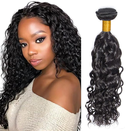 Natural Black Human Hair Bundles Natural Color Kinky Curly Bundles 26 Inch 8A Brazilian Virgin Remy Hair Extensions Double Weft Real Hair Weave