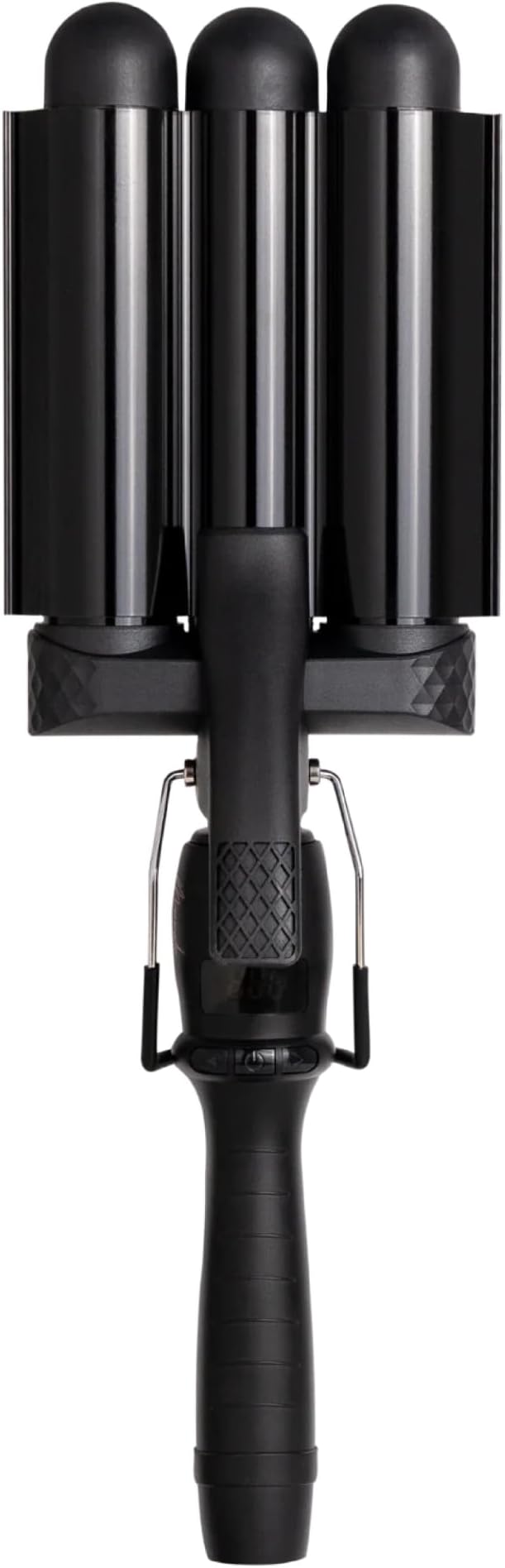 Mermade PRO Hair Waver 1.25" - 3 Barrel Curling Iron 1 1/4 Inch, Ceramic Barrel Waver for Thick, Thin, Long, or Short Hair - 1.25", Black