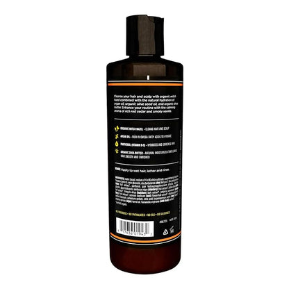 Barrel and Oak - 2-in-1 Shampoo & Conditioner, Men's Shampoo & Conditioner Set, Hair Care for Men, Cleanses Hair & Scalp, Natural Moisturizer, Essential Oil-Based Scent, Vegan (Bourbon Cedar, 16 oz)