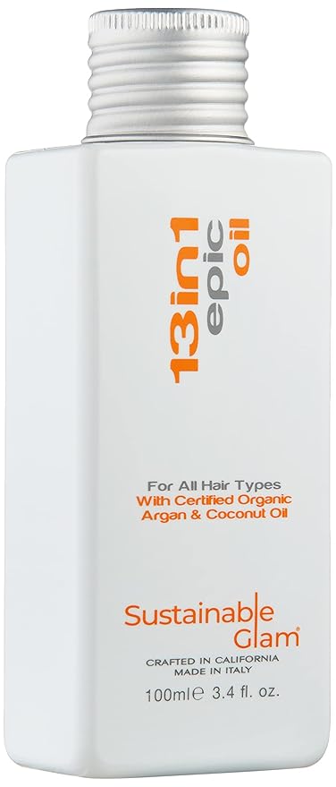 13in1 Epic Hair Oil with Argan Oil & Coconut Oil - For all hair types - Vegan, sulfate free, paraben free