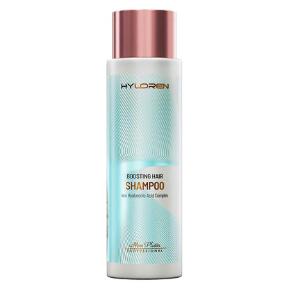 Mon Platin Professional HYLoren Boosting Shampoo, 500ml - For Thin, Sparse and Brittle Hair with Hyaluronic Acid, Volumizing and Thickening Shampoo, SLS/SLES Free, for Damaged Hair