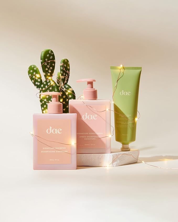 dae Hair Shine Bright Set (Signature Shampoo, Signature Conditioner & Stargloss Treatment)