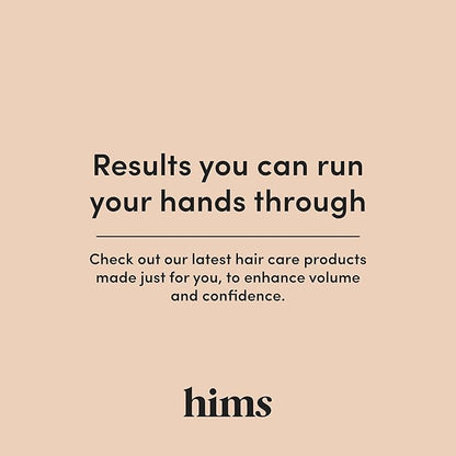 hims Extra Strength Hair Regrowth Treatment for Men with 5% Topical Minoxidil Solution for Hair Loss and Thinning Hair, Unscented, 2 Pack