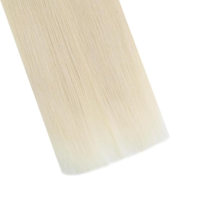 YoungSee I Tip Hair Extensions Human Hair Blonde Itips Hair Extensions Human Hair Platinum Blonde Tip Hair Extensions Remy 16In Itip Hair Extensions Real Human Hair Cold Fusion Hair Extensions 80s 50g