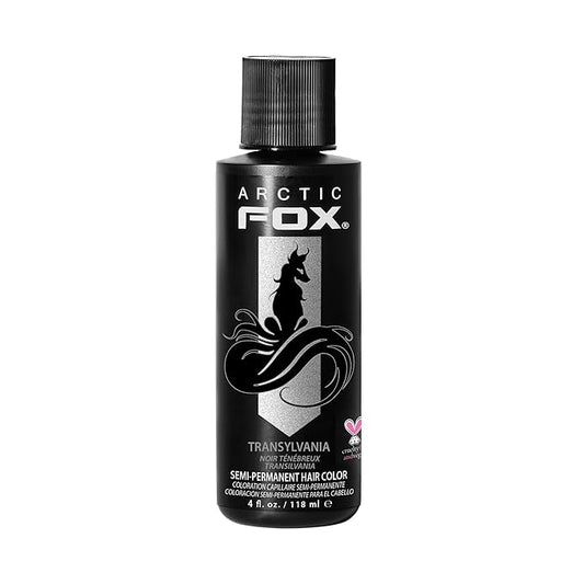 ARCTIC FOX Vegan and Cruelty-Free Semi-Permanent Hair Color Dye (4 Fl Oz, TRANSYLVANIA)