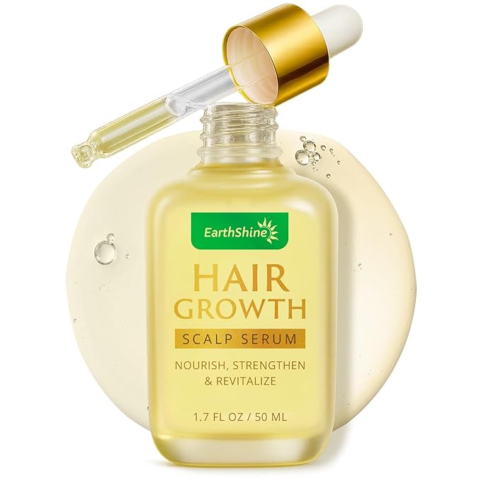 Scalp Serum for Hair Growth - Advanced Hair Growth Serum for Thinning Hair & Hair Loss - Enriched with Caffeine, Peptides, Niacinamide & Zinc PCA - Scalpy Treatment for Thicker, Denser Hair 1.7 fl oz