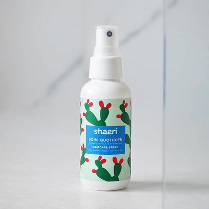 Hair Spray - Natural Detangling and Heat Protection Spray - Volumizing Hair Products - Nourishes with Jojoba and Almond Oil - 3.38 oz