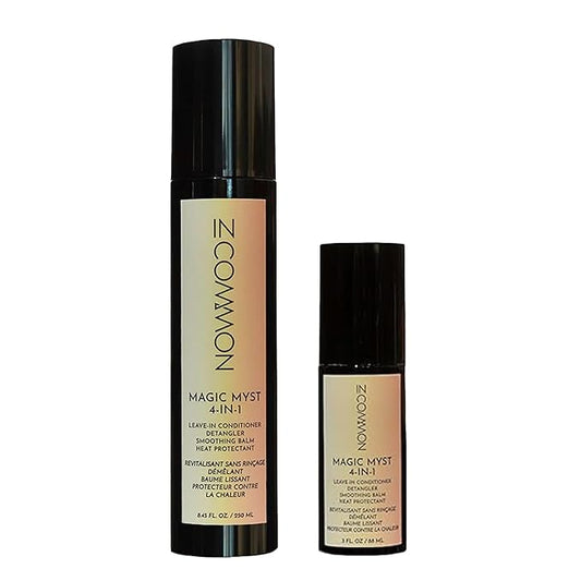 IN COMMON Magic Myst Universal Hair Elixir | 4-In-1 Leave-In Conditioner - Detangler - Heat Protectant | 8.45 oz + 3 oz (Pack of 2)