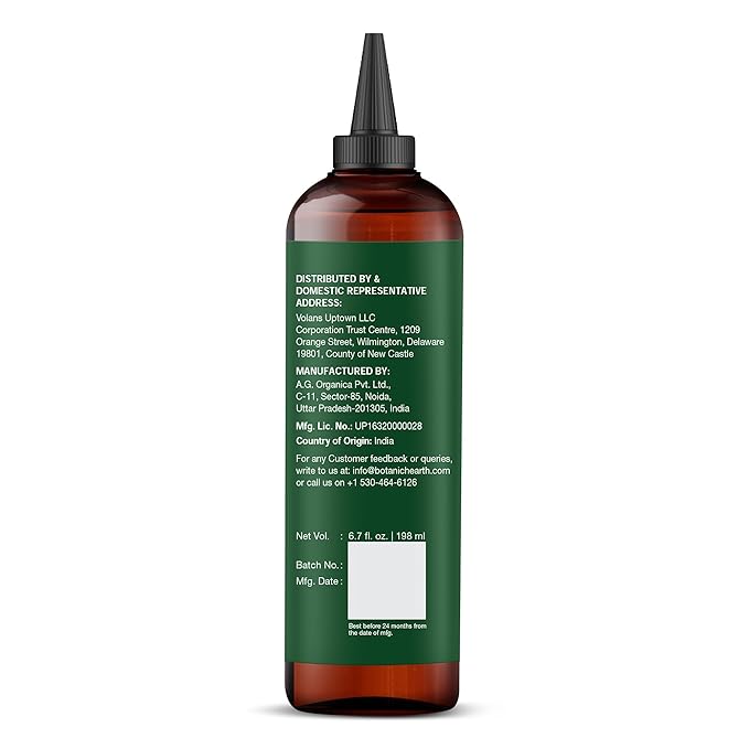 Botanic Hearth Tea Tree Oil For Hair (6.7 Fl Oz) | With Jojoba & Grapeseed Oils | Soothes Itchy Scalp & Fights Dandruff | Non Gmo Verified - Hair Tonic