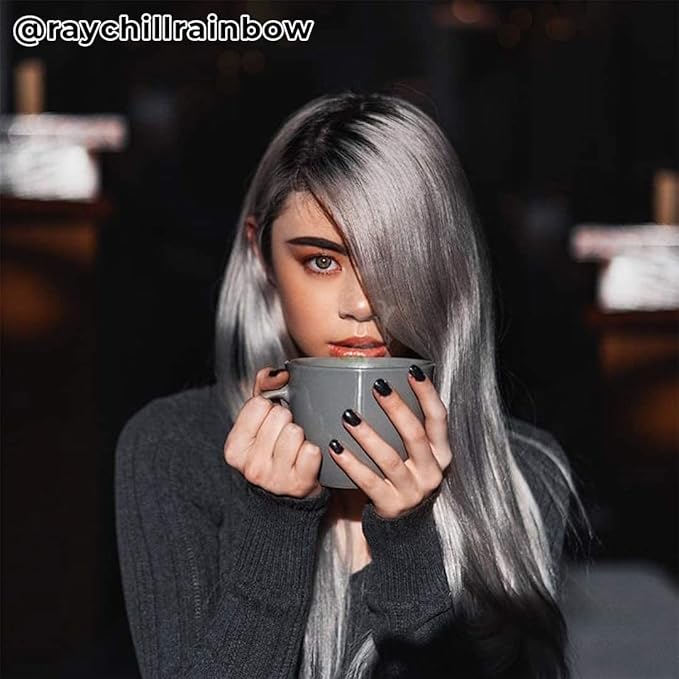 Arctic Fox Semi-Permanent Hair Dye, Vegan & Cruelty-Free, Pastel Silver Color, Conditioning Formula, Ammonia & Peroxide Free, For All Hair Types, Sterling, 4 Fl Oz (Pack of 2)