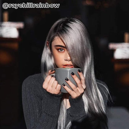 Arctic Fox Semi-Permanent Hair Dye, Vegan & Cruelty-Free, Pastel Silver Toner for Platinum Blonde, Conditioning Formula, Ammonia & Peroxide Free, STERLING, 8 Fl Oz (Pack of 2)