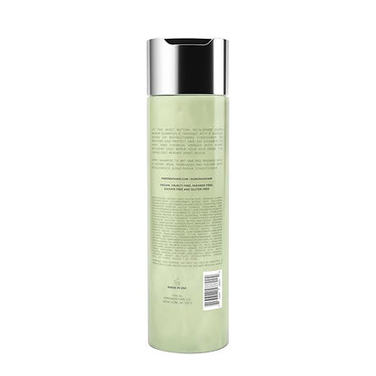 XMONDO Hair Recalibrate Bond Repair Shampoo | Vegan Formula with Bond Builder, Maracuja Oil, and Hyaluronic Acid to Restore, Strengthen, and Revitalize Dry Damaged Hair, 8 Fl Oz 1-Pack