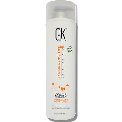 GK HAIR Moisturizing Conditioner Colored Hair Treated for Dry Damaged Repair Curls Intense Hydration Strengthening Frizz Control Keratin Treatment Argan Oil Paraben, Phthalate & Sulfate Free 33.8 OZ
