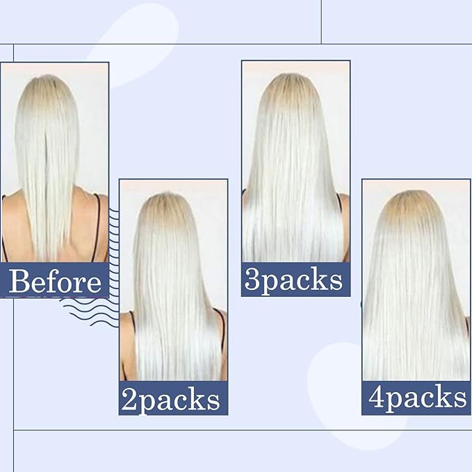 RUNATURE Nano Ring Hair Extensions Blonde Highlight Nano Bead Hair Extensions Human Hair 18 Inch Nano Tip Hair Extension Real Human Hair Ash Brown Highlight Platinum Blonde Soft Silky 50g 50s