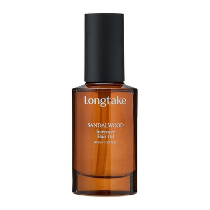 Sandalwood Intensive Perfume Hair Oil 1.35 Fl Oz, 40MLㅣHeat ProtectionㅣAnti-frizzㅣSplit end repairㅣ For all types