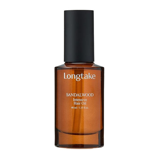 Sandalwood Intensive Perfume Hair Oil 1.35 Fl Oz, 40MLㅣHeat ProtectionㅣAnti-frizzㅣSplit end repairㅣ For all types