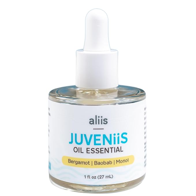 ALIIS Juveniis Hair + Skin Oil – Multi-Use Lightweight Oil for Scalp, Hair & Body – Hydrates, Softens & Restores Moisture - Fast Absorbing, Non-Greasy Finish, Frizz Control & Shine