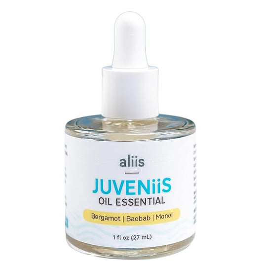 ALIIS Juveniis Hair + Skin Oil – Multi-Use Lightweight Oil for Scalp, Hair & Body – Hydrates, Softens & Restores Moisture - Fast Absorbing, Non-Greasy Finish, Frizz Control & Shine