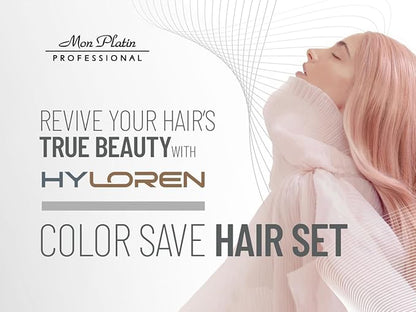 Mon Platin Hair Mask & Spray Bundle – Deep Conditioning & Heat Protection for Dry, Color-Treated Hair