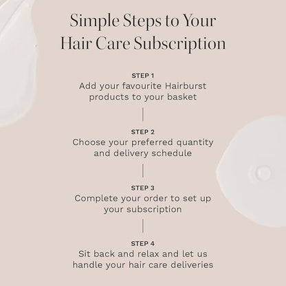 HAIR BURST Baby Hair Tamer Stick - Instant Smoothing & Finishing Baby Hair Flyaway Tamer, Non-Greasy Hair Frizz Control Brush with Nourishing Coconut & Argan Oils, Vegan & Cruelty-Free