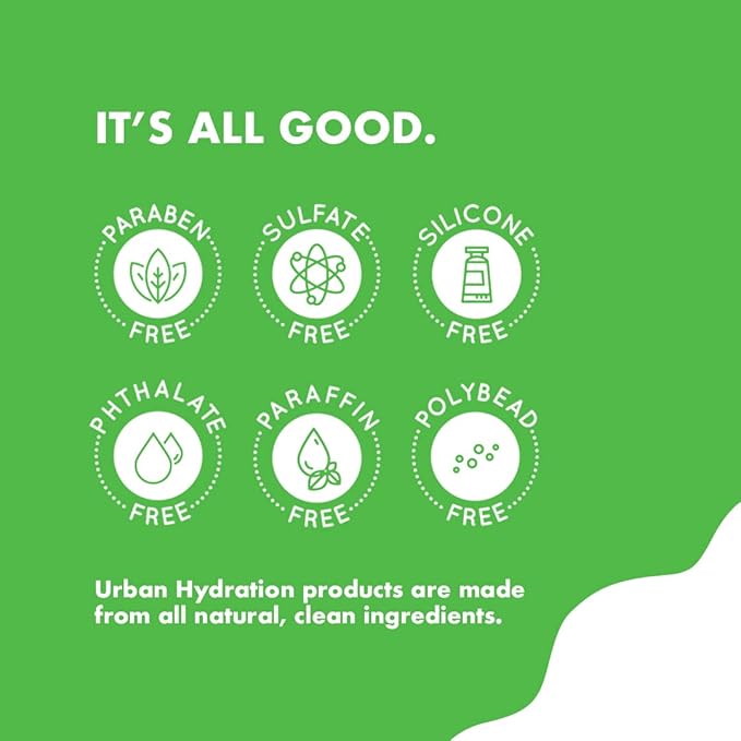 Urban Hydration Honey Health and Repair Shampoo, Conditioner and Detangler Set | Sulfate, Paraben and Dye Free, Cleanses, Detangles, Hydrates and Repairs For Healthy and Shiny Hair, All Hair Types