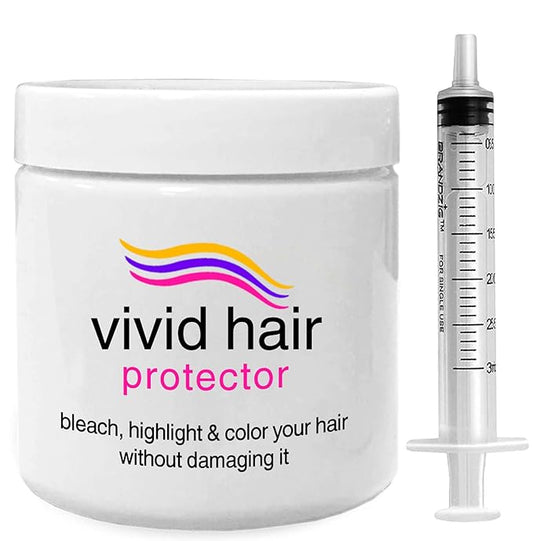 INVERTO VIVID HAIR Color Protector Perfector Prevent Hair Bleaching, Highlighting Coloring Damage From the Start safe for all blondes, vivid, bright & dark colors (60 grams)