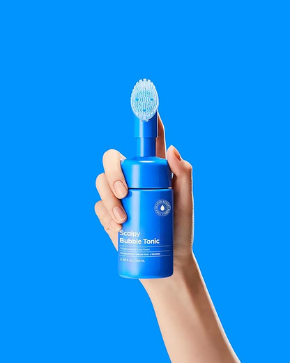 Scalpy Anti Dandruff Bubble Treatment Tonic | for both Men & Women | Itchy Scalp Treatment with Salicylic Acid, Menthol, Dexpanthenol | Non-Greasy, Lightweight for Hair loss & Thinning