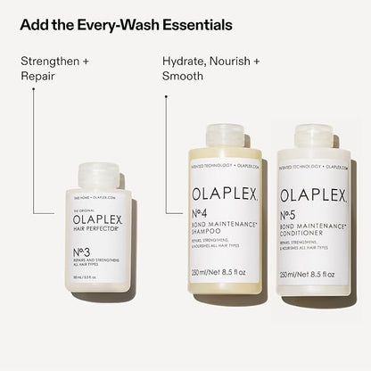 Olaplex No. 3 Hair Perfector Repairing Hair Treatment, Concentrated for Dry Damaged Hair, Repairs & Strengthens All Hair Types, 8.5 fl oz