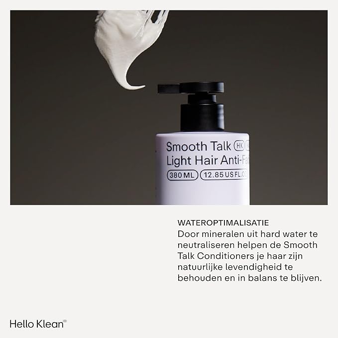 Smooth Talk Light Hair Anti-Fading Conditioner - Hydrates & Repairs to Reverse Damage Caused by Hard Water - Prevent Color Fade & Protect Against Yellow Tones - With UV Protection