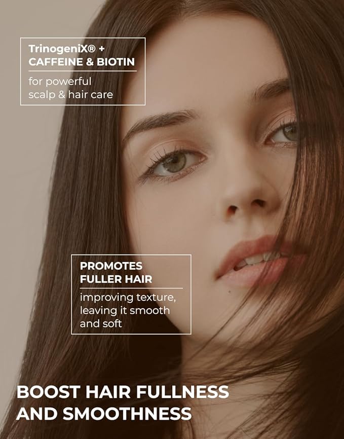 Motifull Hair Boosting Treatment | Hair Growth Treatment for Thinning Hair | Biotin, Caffeine & TrinogeniX Formula for Hair Regrowth, Hair Thinning & Scalp Health (6.76 fl oz)