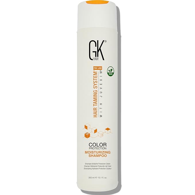 GK HAIR Moisture Repair Shampoo | Nourishing & Anti-Dandruff Shampoo for Women & Men with Dry, Frizzy, or Color-Treated Hair | Sulfate-Free Formula for a Smooth Hair Care Routine | 10.1 fl oz