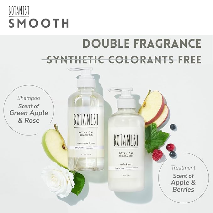 Anti Frizz Shampoo and Conditioner Set for Women & Men, Sulfate Free Shampoo and Conditioner with Keratin, Hyaluronic Acid & Collagen from Japan, Paraben Free SHAMPOO 31.7Fl Oz SMOOTH