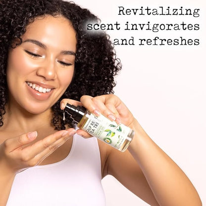 Tea Tree Hair Oil for Itchy Scalp - Infused With Tea Tree Oil, Mint, Vitamin E, and Jojoba Oil, 100ml