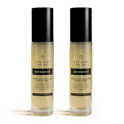 Hair Booster for Women & Men – Hair Revitalizing Serum with Capilia Longa & Arginine for Thick, Dry, Long, Damaged Hair – Peptide-Enriched Hair Tonic, 2 Fl Oz - Pack of 2