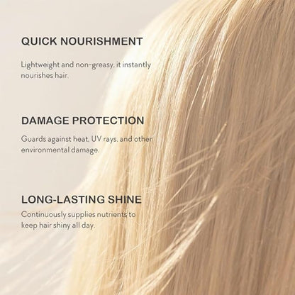 LEAVE IN CONDITIONER,100ML ENRICHED WITH VARIOUS ADVANCED MOISTURIZING INGREDIENTS,HYDRATES & STRENGTHENS HAIR.