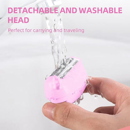 Wet & Dry Electric Razors for Women, Smooth & Silky Electric Shaver for Women, Cordless Foil Shaver for Pubic Hair and Bikini Trimmer, Painless Ladies Trimmer for Face Body