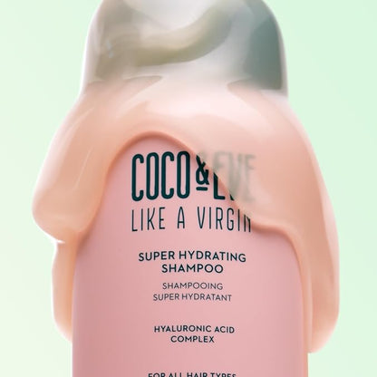 Coco & Eve Like A Virgin Super Hydrating Shampoo. Sulfate-free with Argan oil, Coconut. For any Dry, Damaged, Color, and Frizzy hair. (8.4 fl oz)