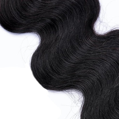 Brazilian Body Wave Bundles Human Hair 1B Natural Black Human Hair Bundles 26 28 30 Inch Silky Soft Unprocessed Remy Hair Extensions Quick Weave Bundle For Women