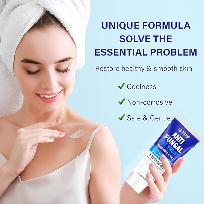 TAGRID Antifungal Cream, Psoriasis, Seborrheic Dermatitis, Ringworm Treatment for Humans, Tinea Versicolor Treatment, Clinically Proven Maximum Relief - 100g