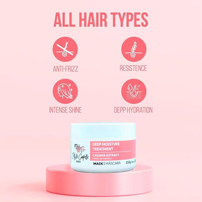 Hair B-tox Treatment & Argan Oil Mask, 44 fl oz - Organic Kit, Formaldehyde-Free, Anti-Frizz, Volume Reduction, Smoothing, Brazilian Keratin, Argan Oil, Panthenol
