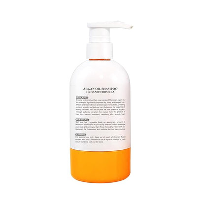 Herbishh Moroccan Argan Oil Shampoo and Conditioner Set with Hair Mask, Moisturizing & Deep Cleansing Kit For Dry, Damaged, Frizzy Hair, Color Safe & UV Protection 16.9fl.oz + 16.9fl.oz + 10.1 fl.oz