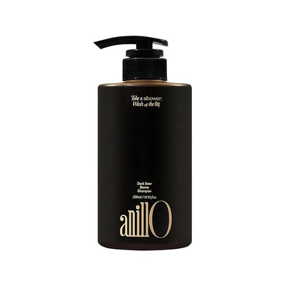 Dark Beer Biome Shampoo - Vegan Anti-Hair Loss Sclap Care with Caffeine & Green Mint Complex for Thicker Stronger Hair- Deep Cleansing, Oil Control & Cooling Effect, Sulfate-Free 500 ml / 16.9 fl oz