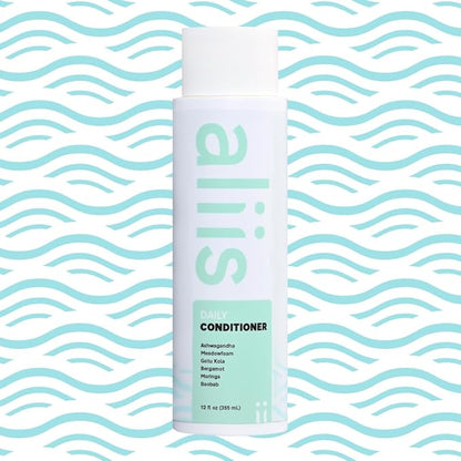 ALIIS Daily Conditioner – Lightweight, Moisturizing Conditioner for All Hair Types | Detangles, Softens & Protects Without Build-Up | Color-Safe, Sulfate-Free, Vegan | 12 oz