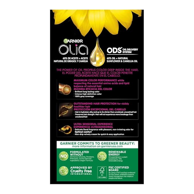 Garnier Olia Bleached Blonde Extreme Hair Color Kit
