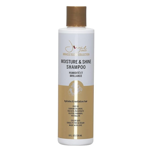 Joyce Giraud Miracle Elixir Moisture & Shine Shampoo, Hydrates & Protects Color, 8 Fl. Oz